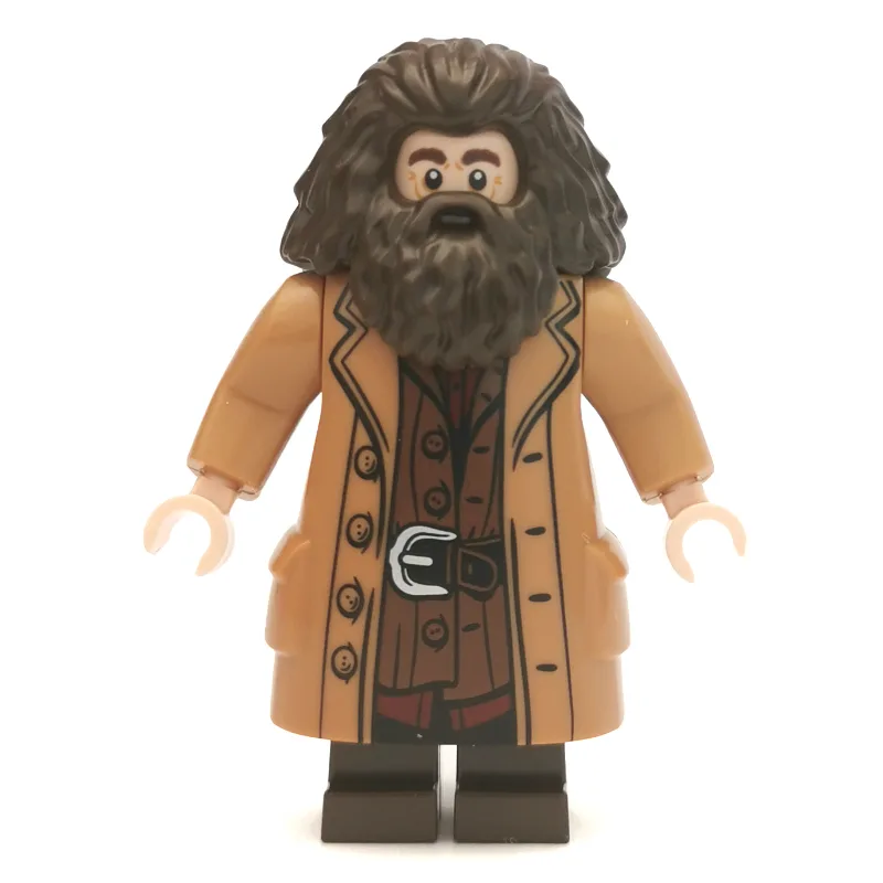 Rubeus Hagrid, Medium Nougat Overcoat, Arms w… — minifigurine LEGO | Brick Broker