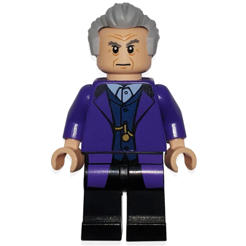 The Doctor / 12th Doctor in Long Dark Purple… — minifigurine LEGO | Brick Broker