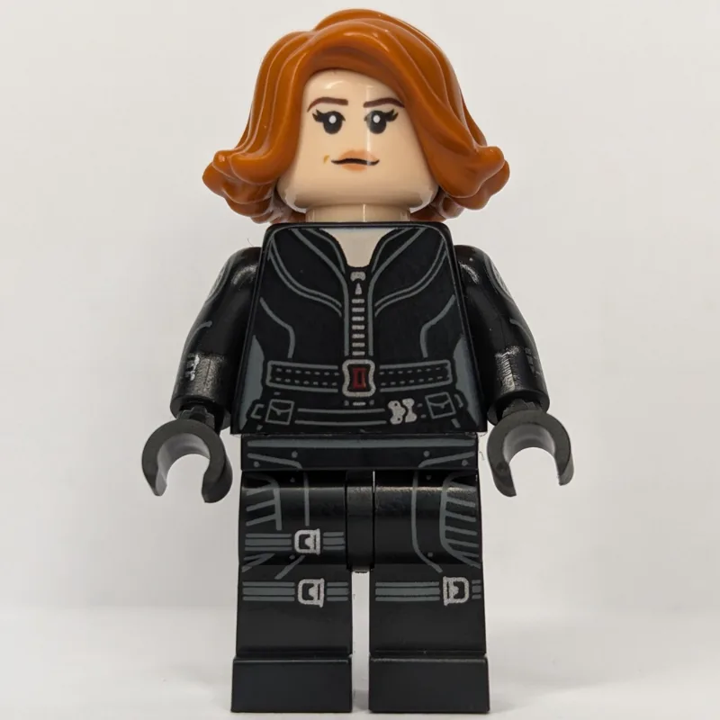 Black Widow, Black Jumpsuit, Printed Legs (20… — minifigurine LEGO | Brick Broker
