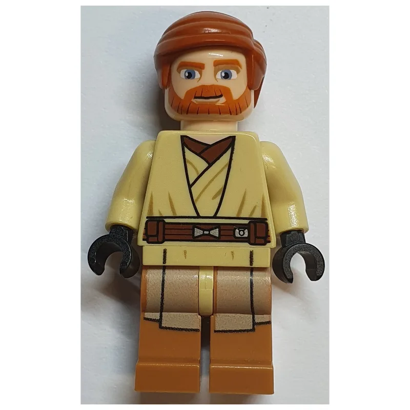 Obi-Wan Kenobi, Medium Nougat Legs (Clone War… — minifigurine LEGO | Brick Broker