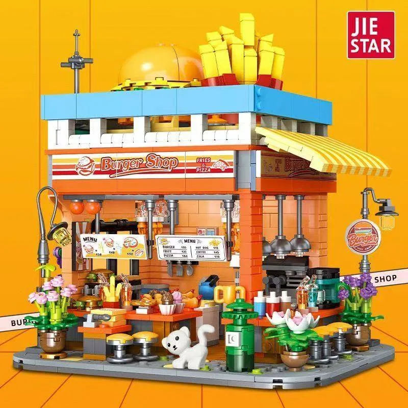 JIESTAR Magazin de burgers (JS-JJ9082) - prix | Brick Broker