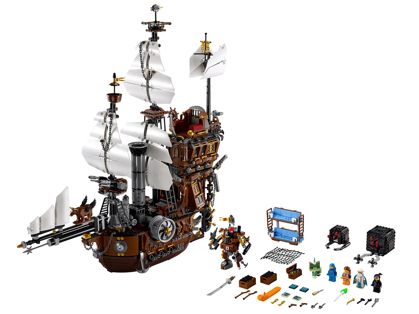 LEGO 70810 La vache de mer de MetalBeard - prix | Brick Broker