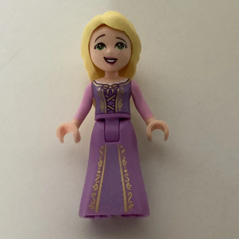 Rapunzel - Medium Lavender Dress, 1 Flower in… — minifigurine LEGO | Brick Broker