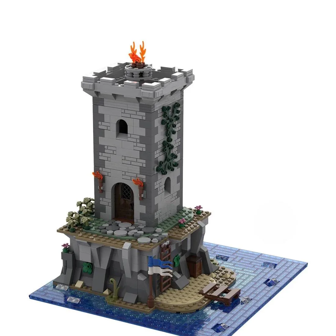 LesDiy Medieval Island Lighthouse (LESDIY-3522730) - prix | Brick Broker