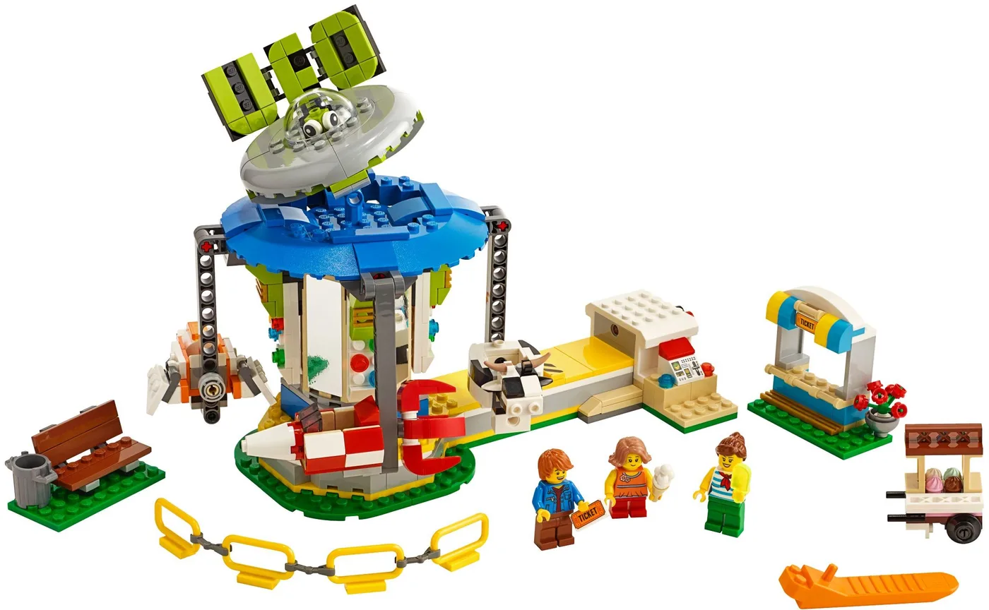 LEGO 31095 Carrousel de la fête foraine - prix | Brick Broker