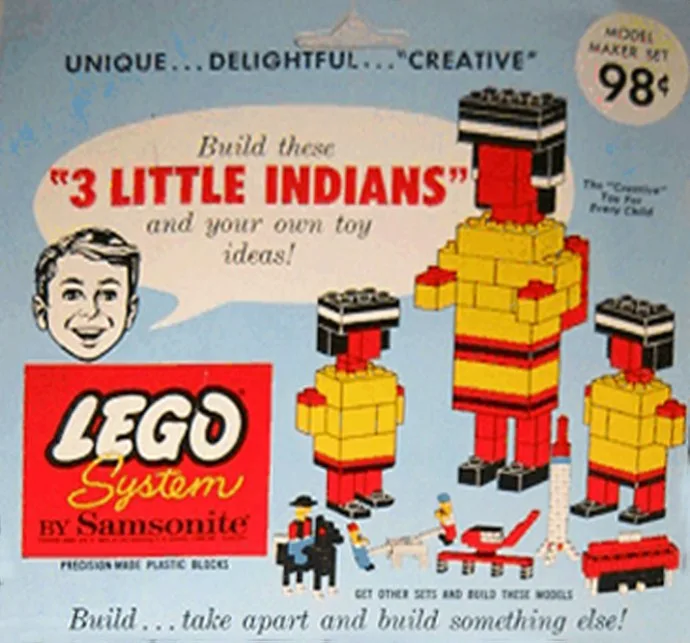 LEGO 805 Les Trois Petits Indiens - prix | Brick Broker