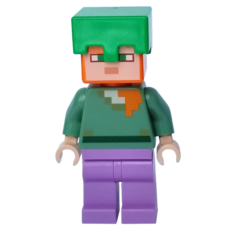 Alex - Bright Green Helmet — dans quels sets LEGO ? (fig-010915) | Brick Broker