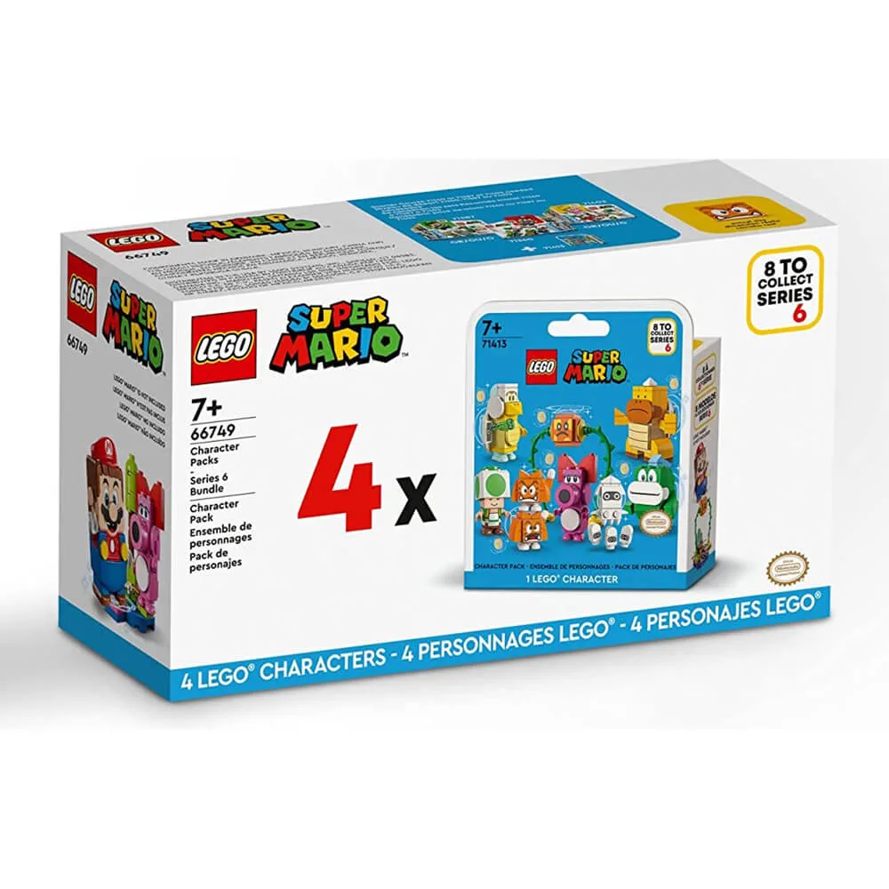 LEGO 66749 Pack de Personnages Série 6 - Boîte de 4 Packs - prix | Brick Broker