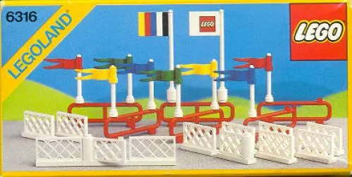 LEGO 6316 Drapeaux et clôtures - prix et où acheter | Brick Broker