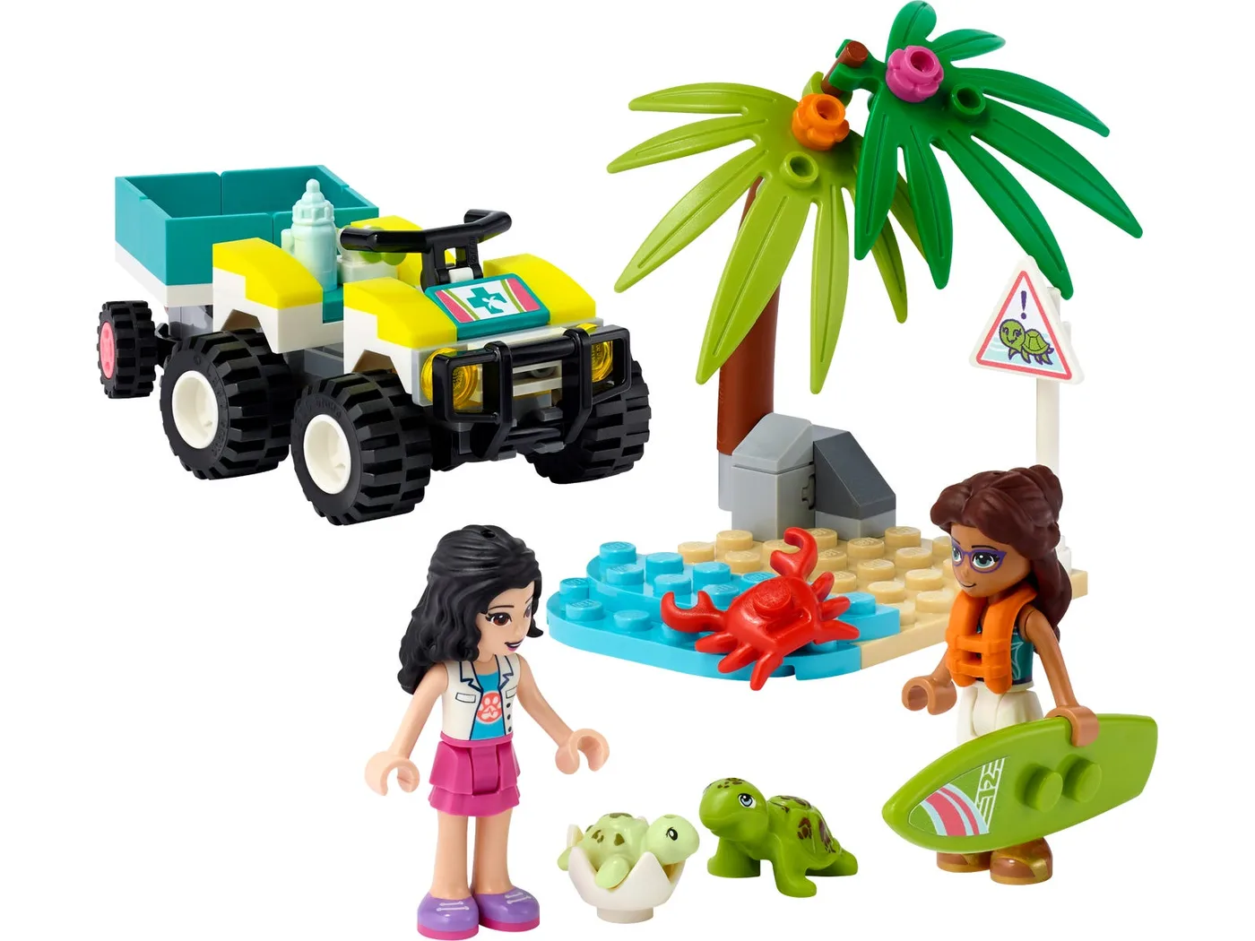 LEGO 41697 Véhicule de protection des tortues - prix | Brick Broker