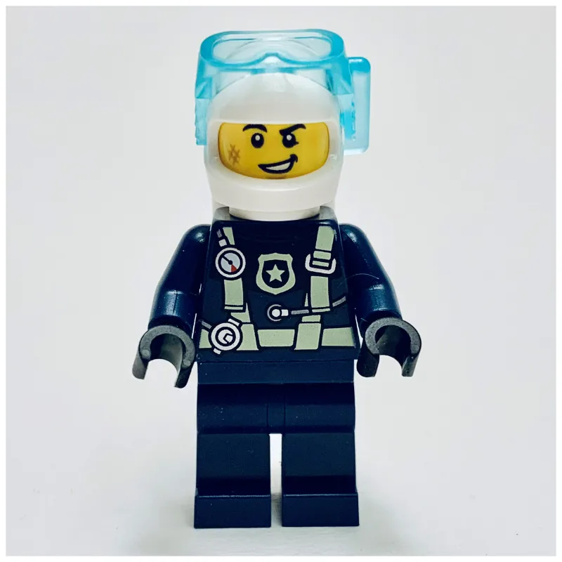 Police Diver (Carl Confidential) — dans quels sets LEGO ? (fig-013016) | Brick Broker