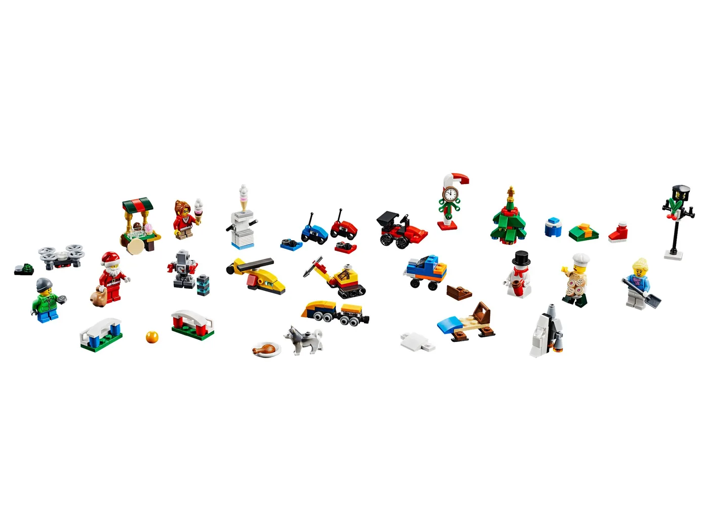 LEGO 60201 Calendrier de l'Avent City 2018 - prix | Brick Broker