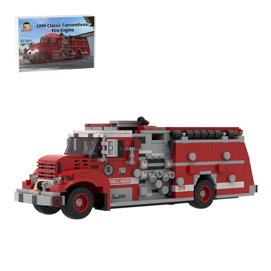 LesDiy Camion de pompiers Type 2 (LESDIY-3751912) - prix | Brick Broker