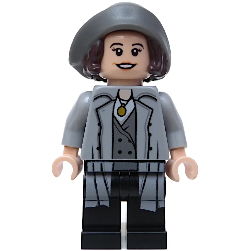 Tina Goldstein, Long Light Bluish Gray Coat (… — minifigurine LEGO | Brick Broker