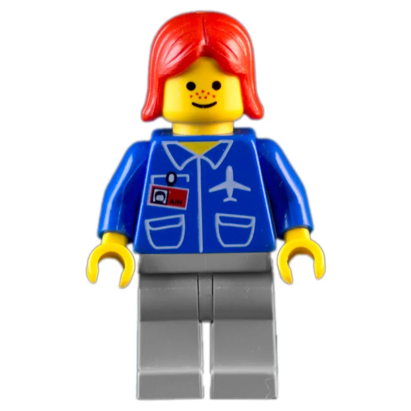 Blue Torso, Light Gray Legs, Red Hair — dans quels sets LEGO ? (fig-011035) | Brick Broker