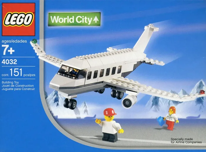 LEGO 4032 Avion de Ligne - prix et où acheter | Brick Broker