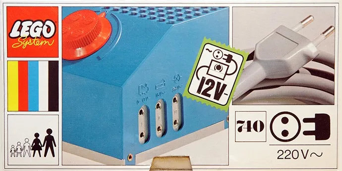 LEGO 740 Transformateur 220V AC - prix et où acheter | Brick Broker