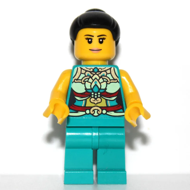 Dark Turquoise Torso, Chinese Decorations, Da… — minifigurine LEGO | Brick Broker
