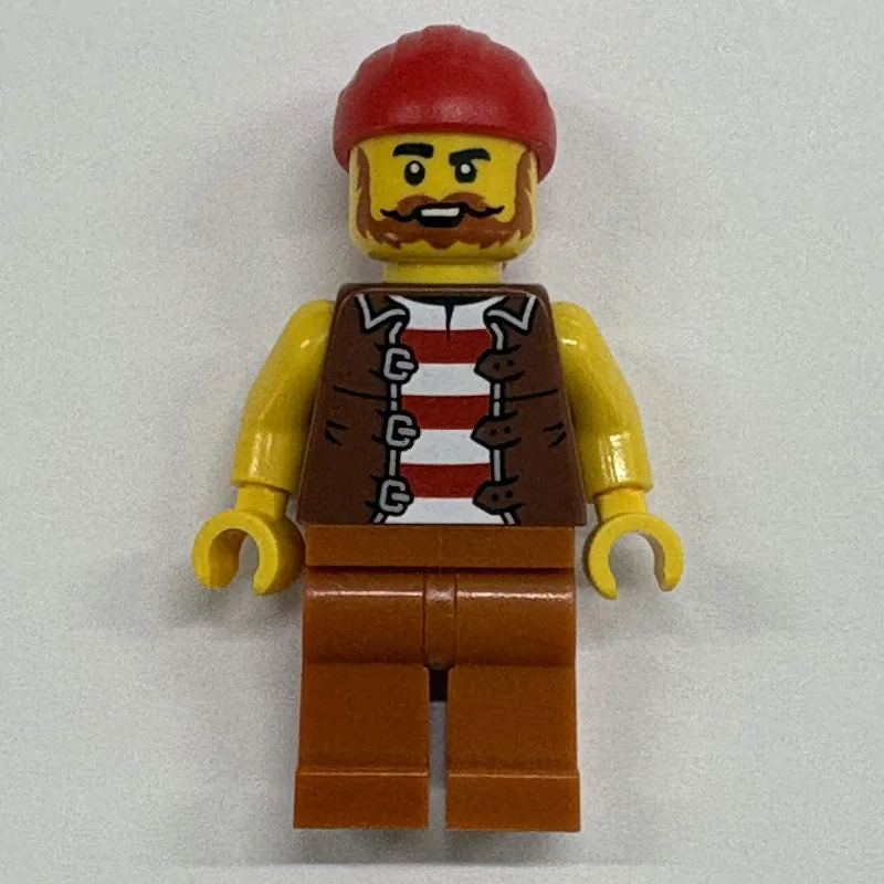 Sailor, Dark Orange Legs, Red Bandana — dans quels sets LEGO ? (fig-017937) | Brick Broker