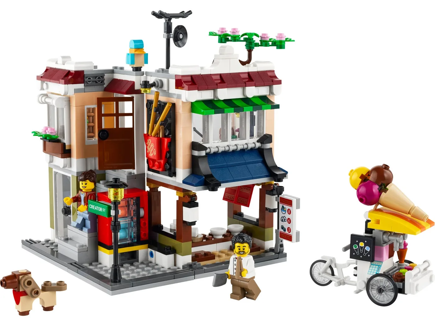 LEGO 31131 Restaurant de nouilles du centre-ville - prix | Brick Broker