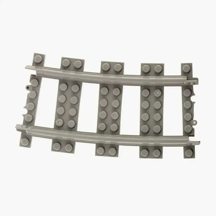 BlueBrixx Voie courbée R72 Ensemble de voies 16cm (BB-103353) - prix | Brick Broker