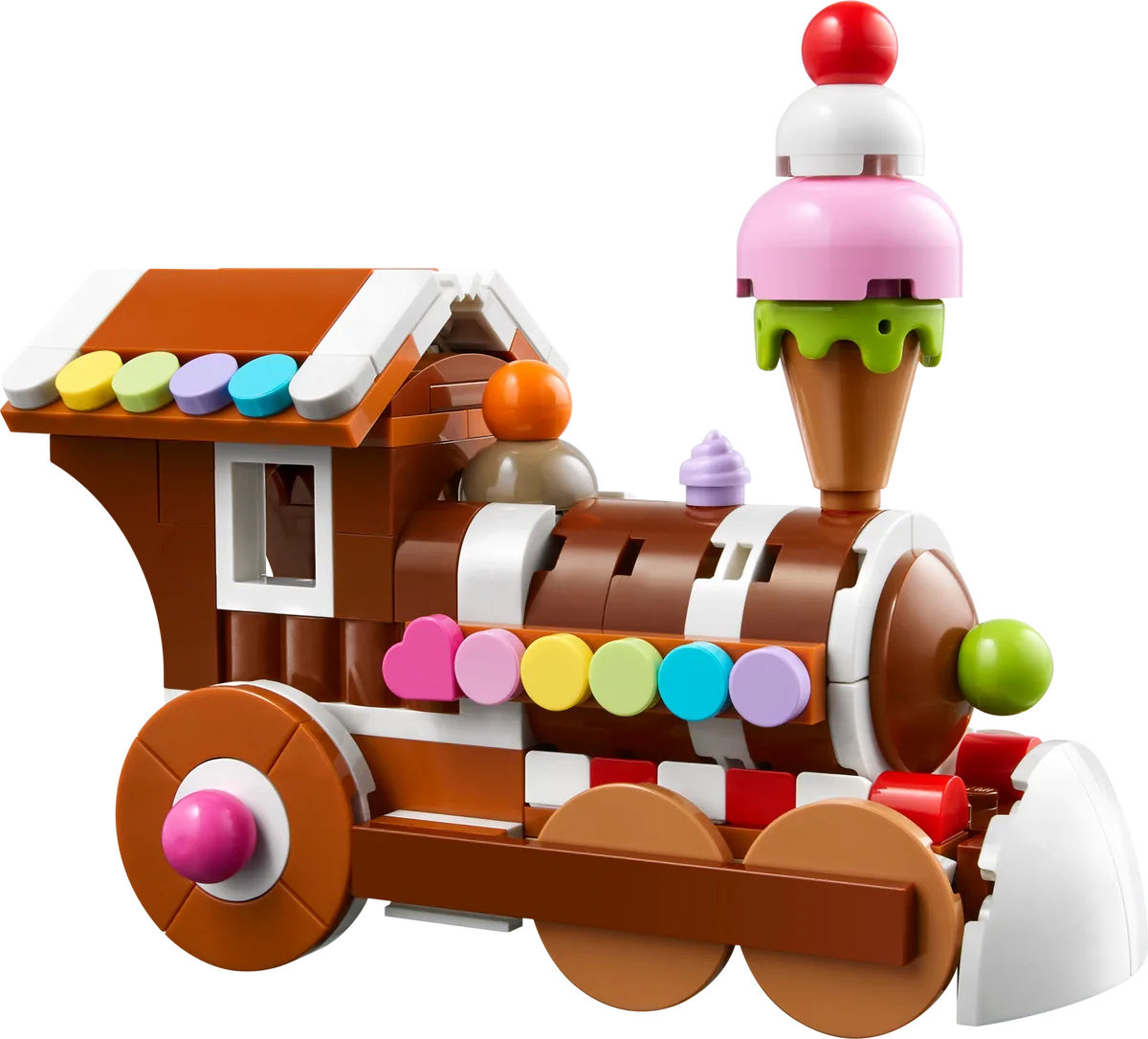 LEGO 40777 Série Célébration : Ornement de train en pain d'épices - prix | Brick Broker