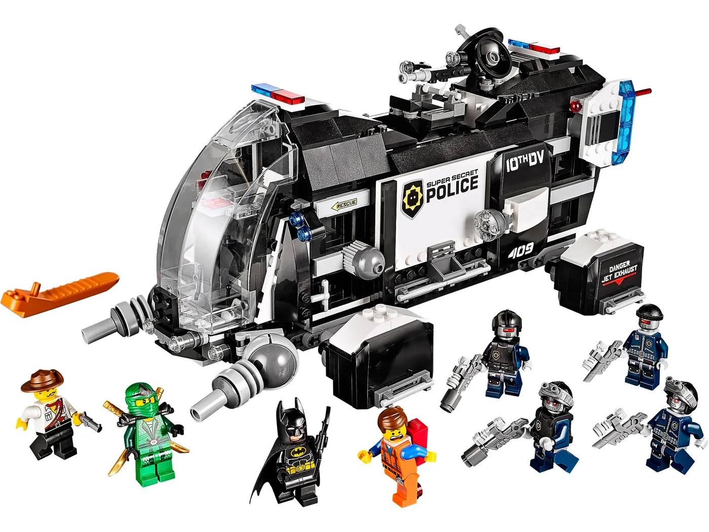LEGO 70815 Vaisseau de largage de la Super Police Secrète - prix | Brick Broker