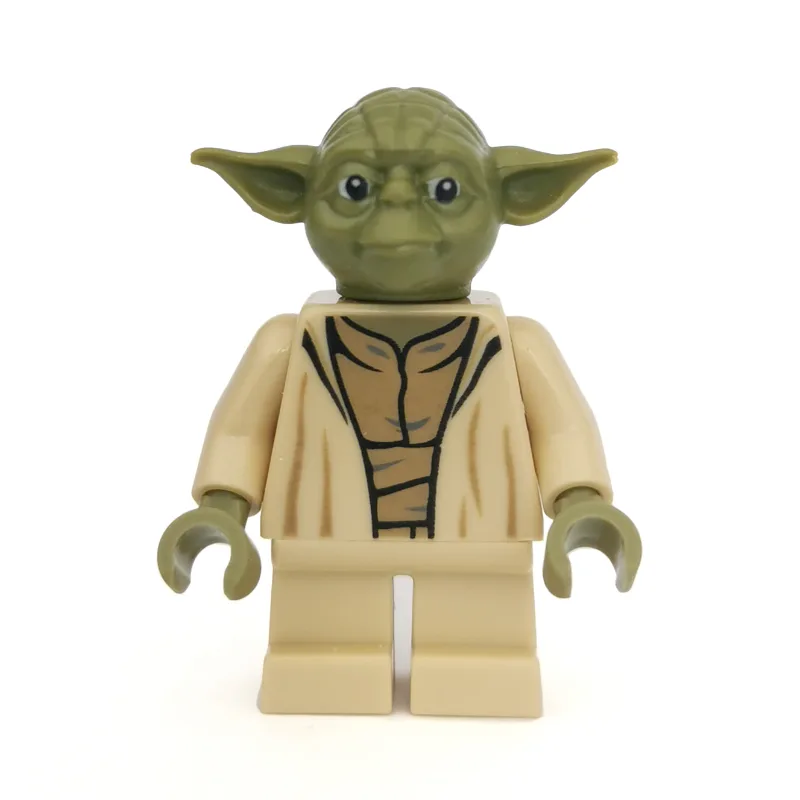 Yoda, Olive Green Head, Dark Tan Undershirt,… — minifigurine LEGO | Brick Broker