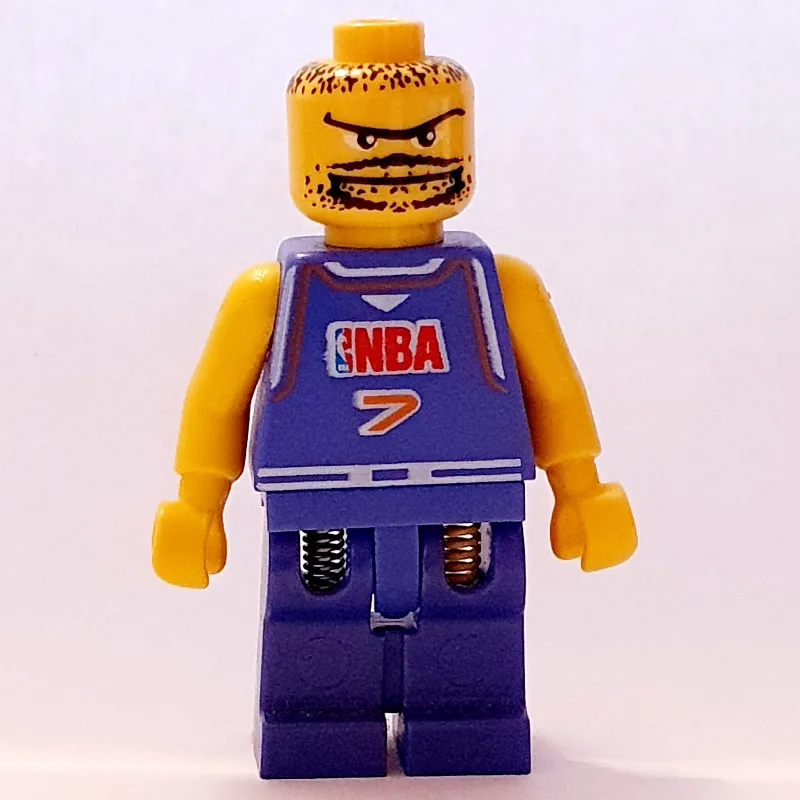 Basketball Player, Violet Torso, violet Legs 7 — minifigurine LEGO | Brick Broker