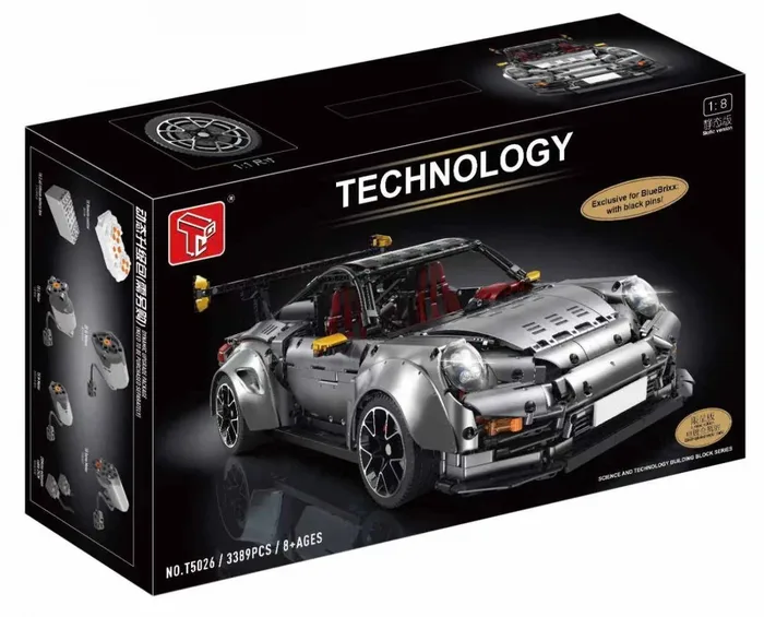 TaiGaoLe Super Voiture de Sport Gris Métallisé (TGL-T5026) - prix | Brick Broker