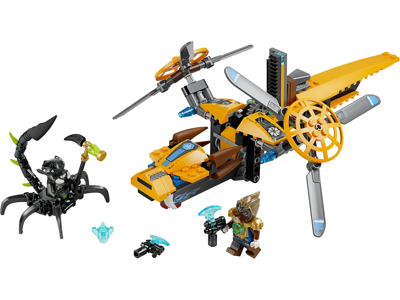 LEGO 70129 Le planeur jumeau de Lavertus - prix | Brick Broker