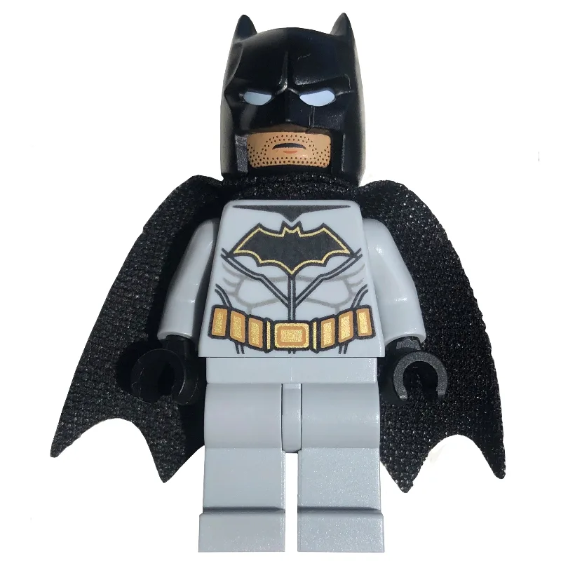 Batman, Light Bluish Gray Suit, Black Cape an… — minifigurine LEGO | Brick Broker