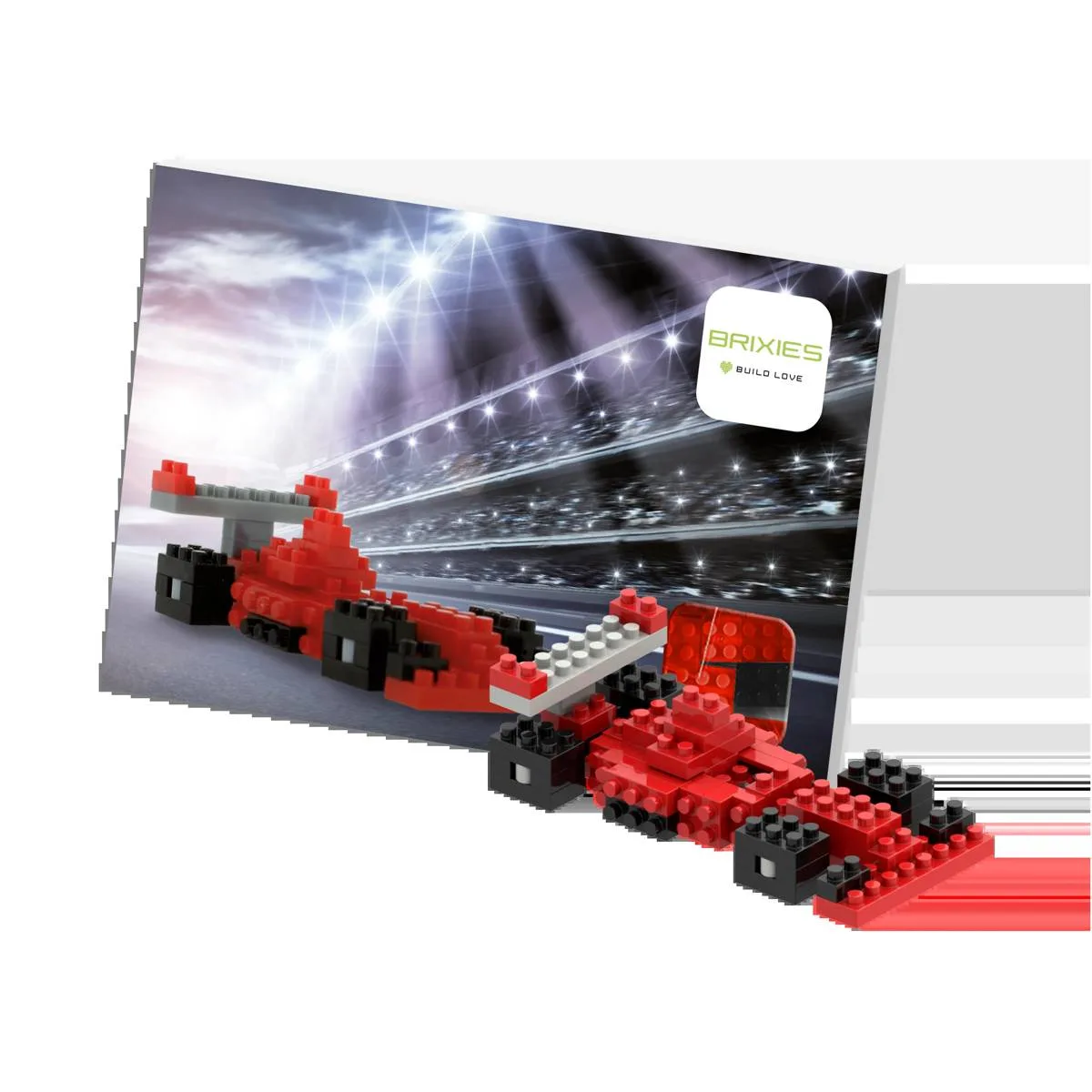 BRIXIES Carte postale Voiture de course (BRIXIES-220.025) - prix | Brick Broker