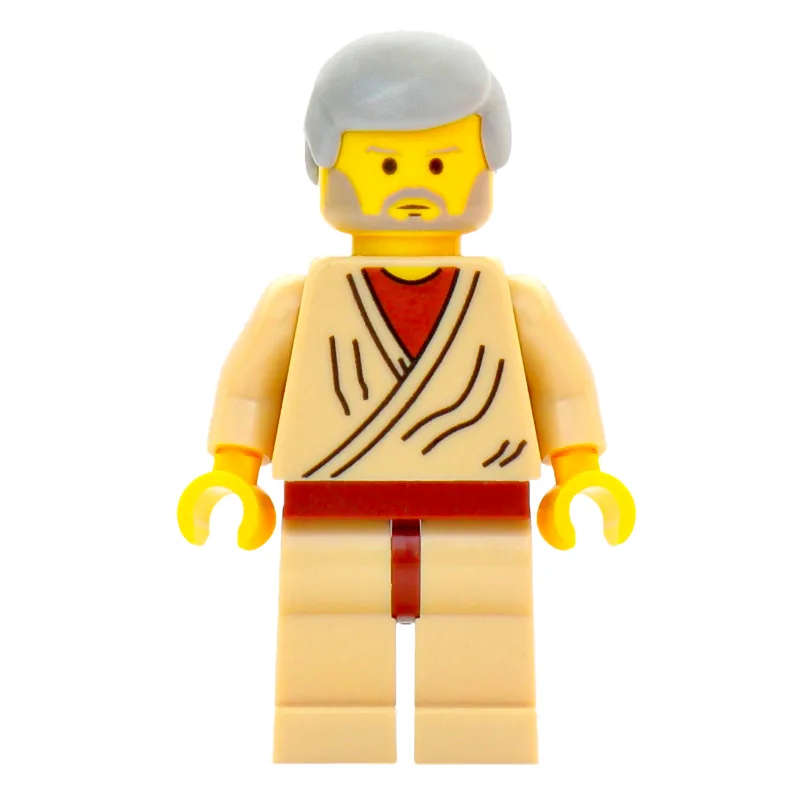 Obi-Wan Kenobi, Old, Yellow Skin, Light Bluis… — minifigurine LEGO | Brick Broker