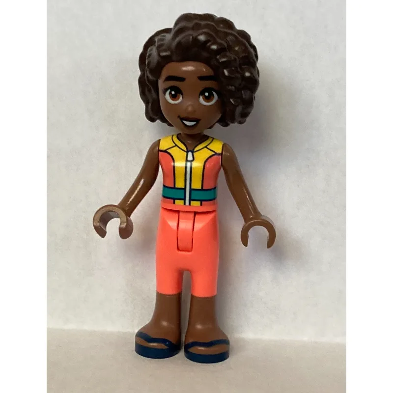 Aliya - Yellow and Coral Wetsuit — dans quels sets LEGO ? (fig-014132) | Brick Broker