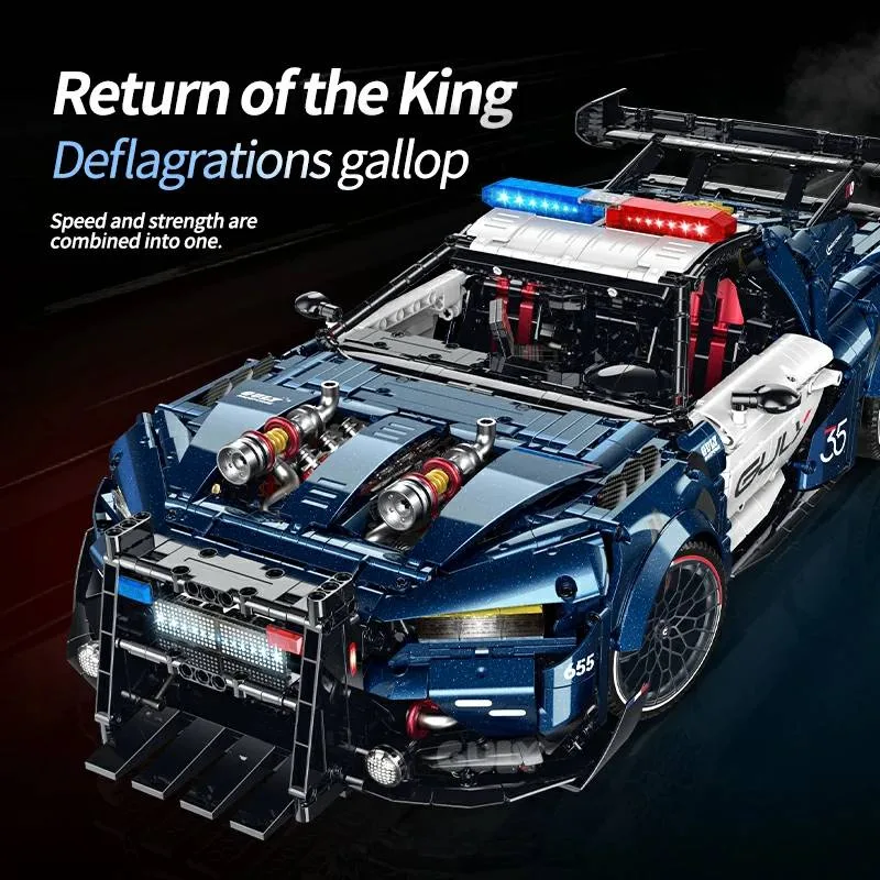 GULY Voiture de police Raceforge (GULY-10655) - prix | Brick Broker