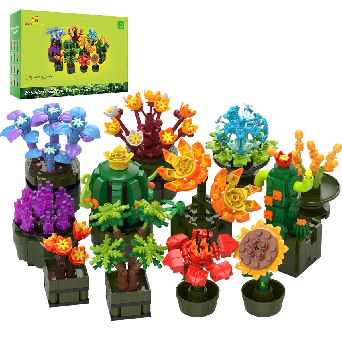 JMBricklayer Set Succulente (JMB-10001) - prix | Brick Broker