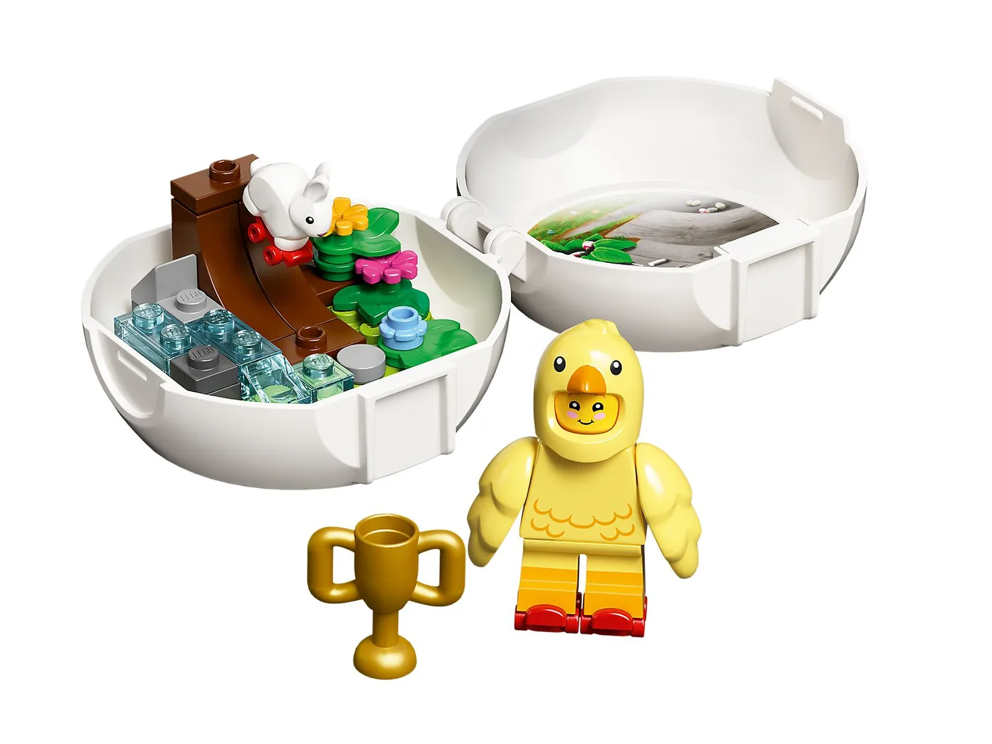 LEGO 853958 Pod de patinage de poulet - prix | Brick Broker