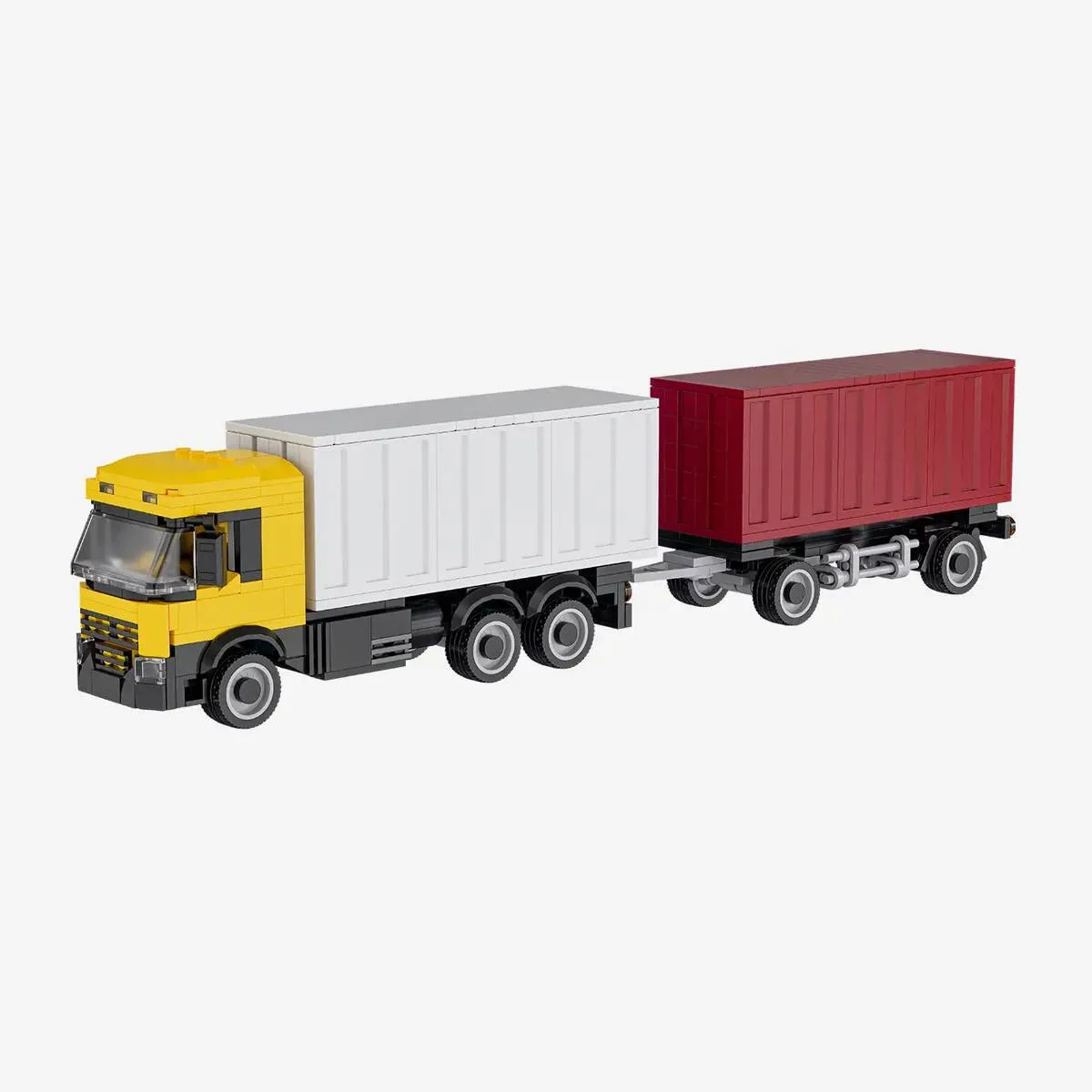 BlueBrixx Camion-citerne avec remorque (BB-110018) - prix | Brick Broker
