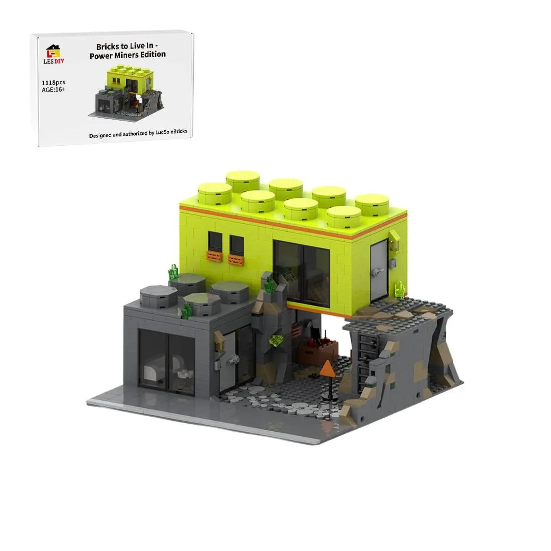 LesDiy Maison de mineur Power Miners (LESDIY-3744950) - prix | Brick Broker