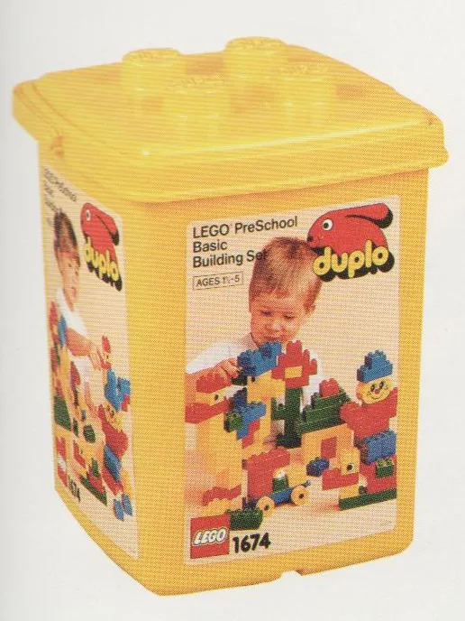 LEGO 1674 DUPLO Basique Seau - prix et où acheter | Brick Broker