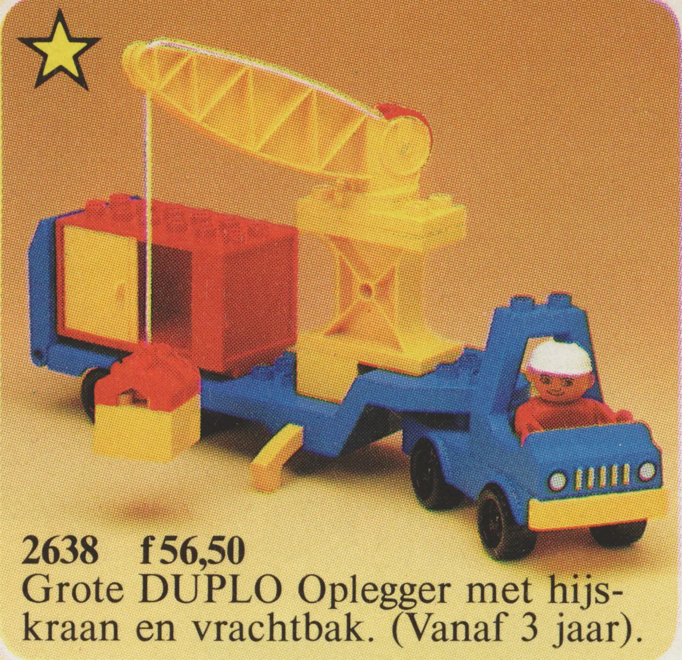 LEGO 2638 Camion porte-conteneurs (Camion avec grue) - prix | Brick Broker
