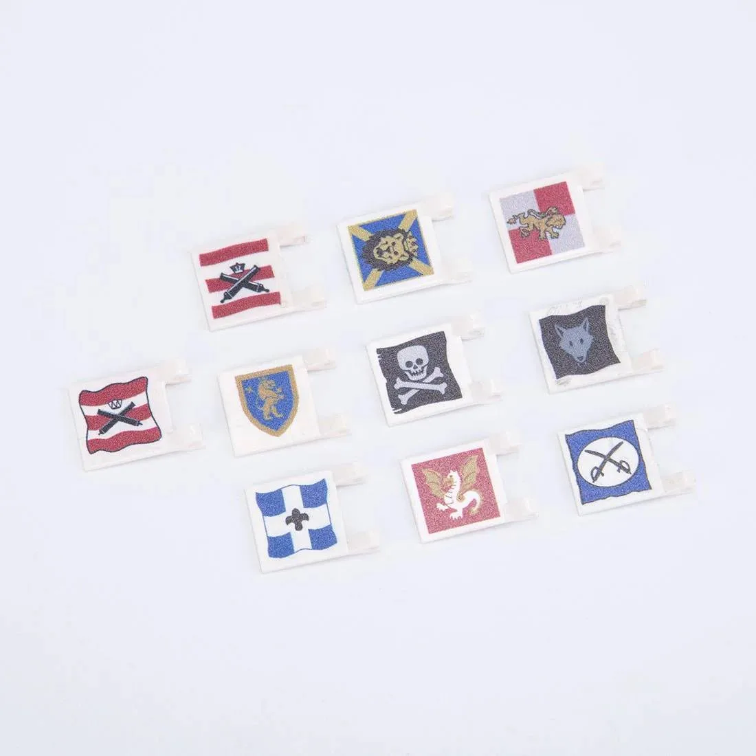LesDiy Drapeau rectangulaire double face avec clip (LESDIY-3493418) - prix | Brick Broker