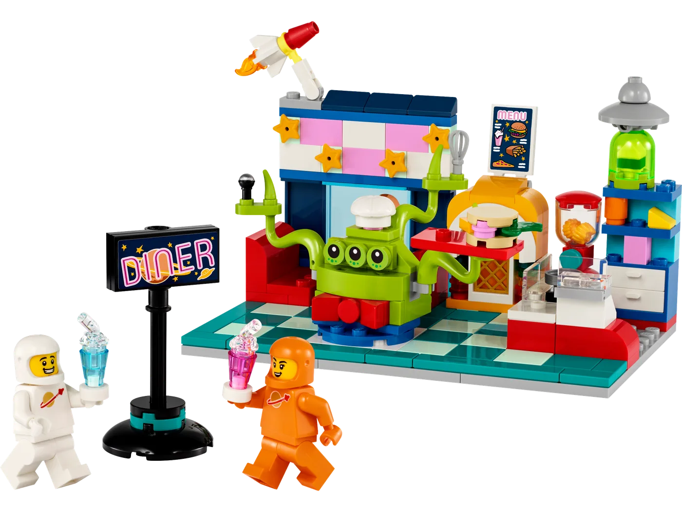 LEGO 40687 Resto Spatial Extraterrestre - prix | Brick Broker