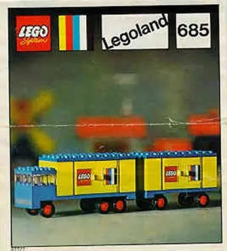 LEGO 685 Camion avec remorque - prix et où acheter | Brick Broker
