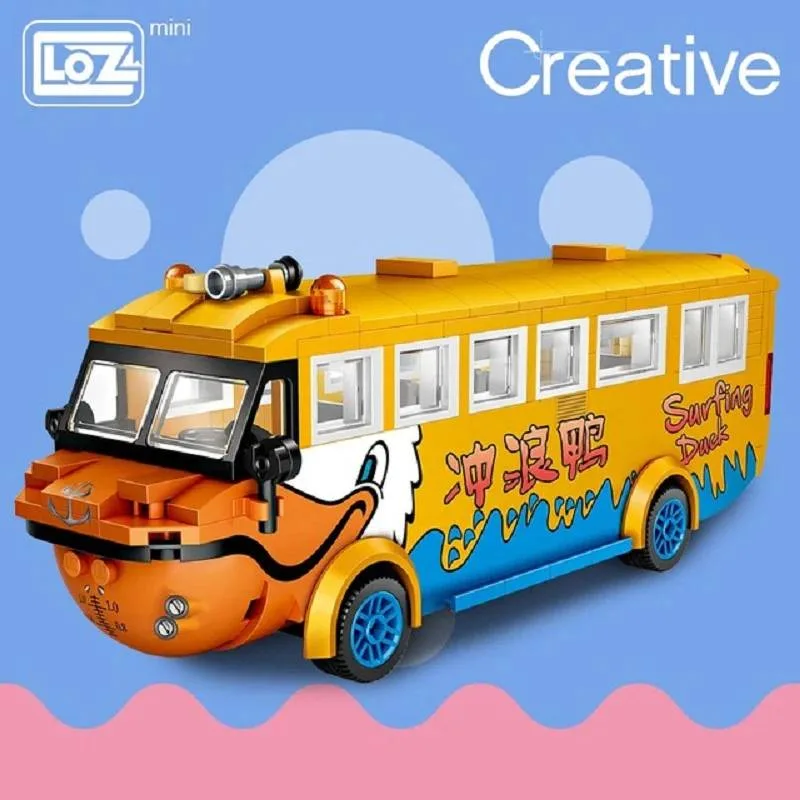 LOZ Voiture amphibie Duck Boat (LOZ-1115) - prix | Brick Broker