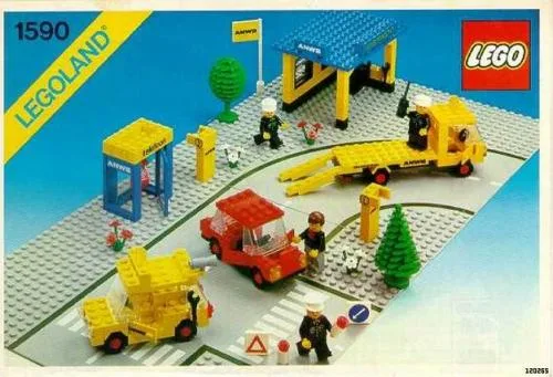 LEGO 1590 Assistance Dépannage (Version ANWB) - prix | Brick Broker