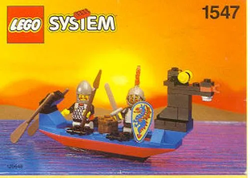 LEGO 1547 Bateau des Chevaliers Noirs - prix | Brick Broker