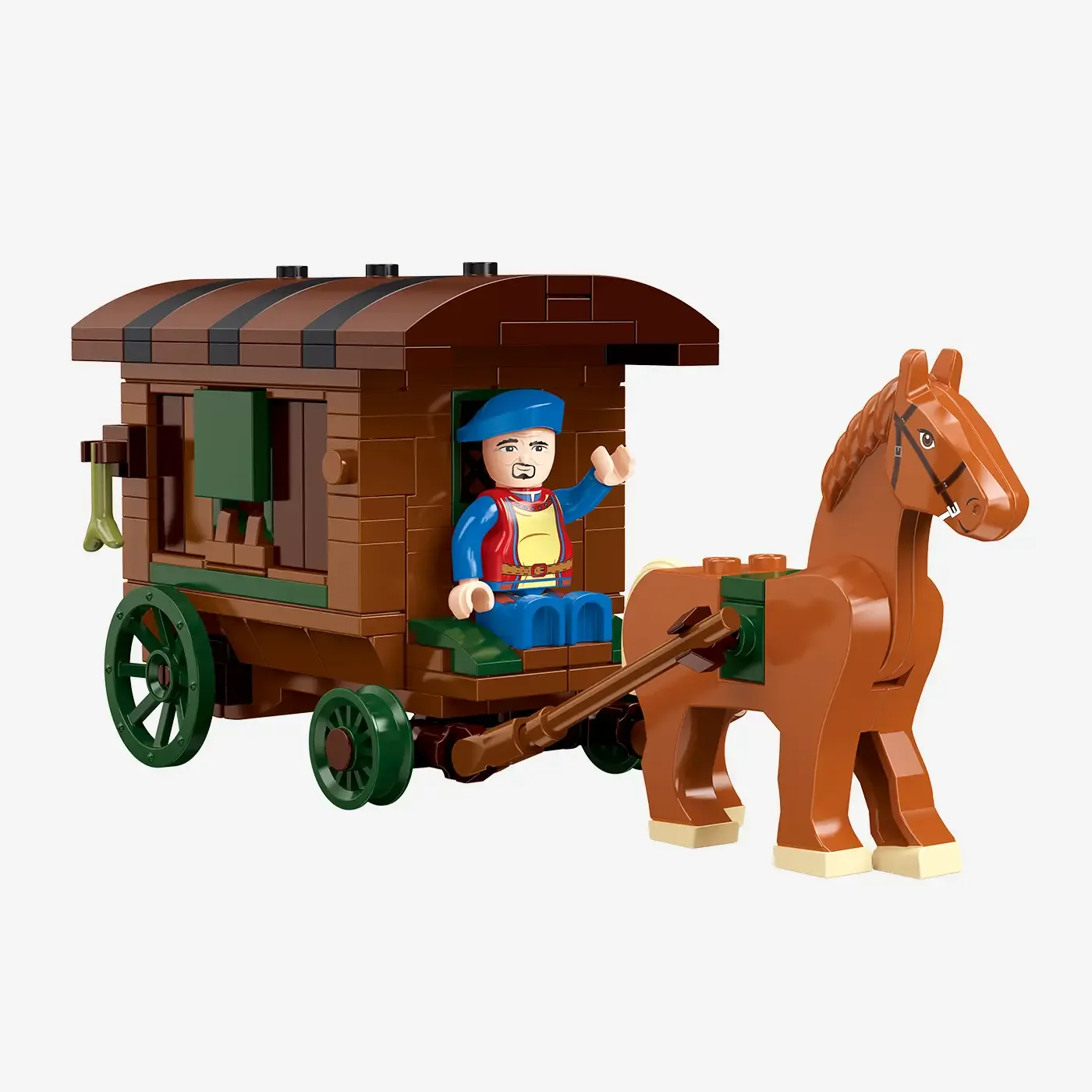 BlueBrixx Chariot de marchand (BB-109789) - prix | Brick Broker