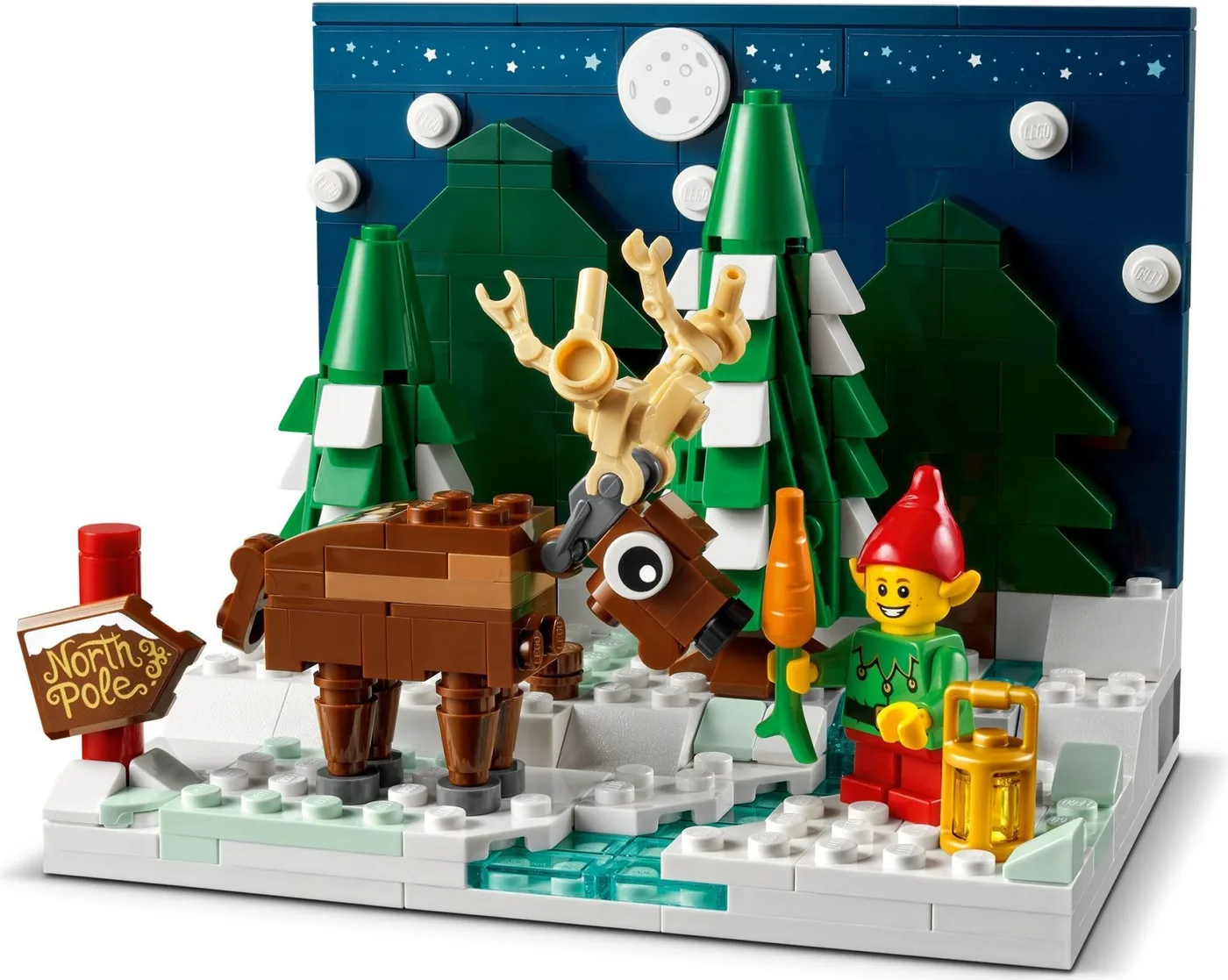 LEGO 40484 Le Jardin Avant du Père Noël - prix | Brick Broker